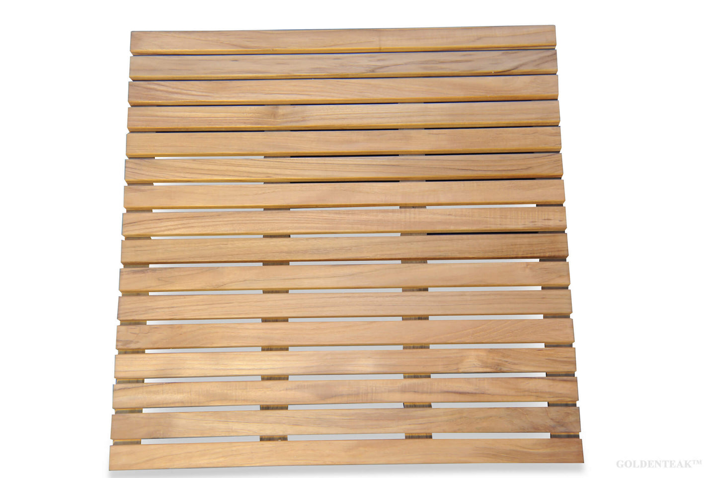 GOLDENTEAK Premium Teak Bath & Shower Mat - 36 x 30- Non-Slip